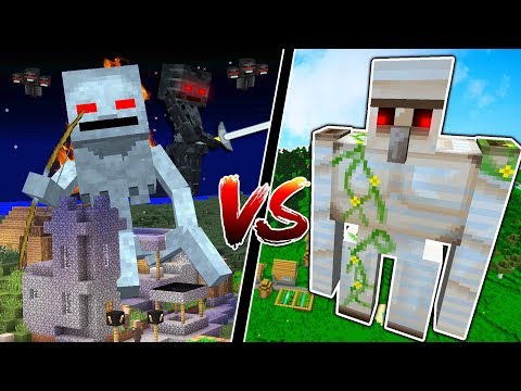 EPIC TITAN BATTLE: Skeleton Army vs. Minecraft Titans!