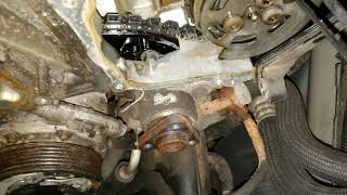 Land Rover Range Jaguar lr4 5.0l timing chain noise repair / tensioner replacement the easy way