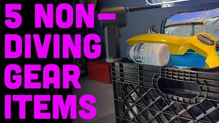 5 Non Diving Items I Use Every Dive