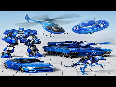 Tank Robot Game Robot Showdown: Tank Drone Robot Transform #2 - Android Gameplay
