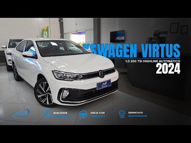 Vídeo VOLKSWAGEN VIRTUS 1.0 200 TSI HIGHLINE AUTOMÁTICO