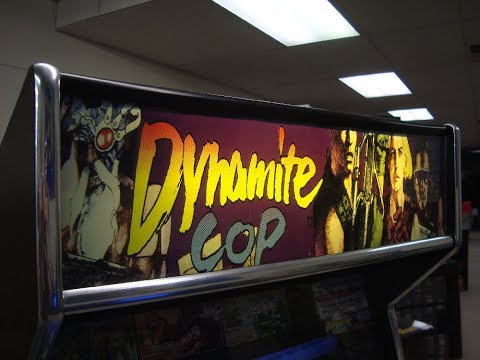 Sega's Dynamite Cop (Dynamite Deka 2) Arcade Game - Gameplay , Artwork video