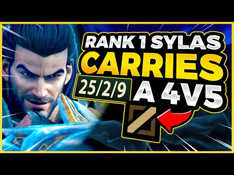 #1 SYLAS WORLD ULTIMATE TEST OF SKILL! CAN HE 1V9 THIS GAME?! - League of Legends