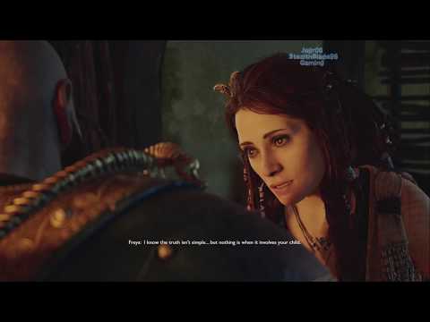 God of War[PS4] pt 95: Upgrading Blades of Chaos More and Fast Traveling Upgraded