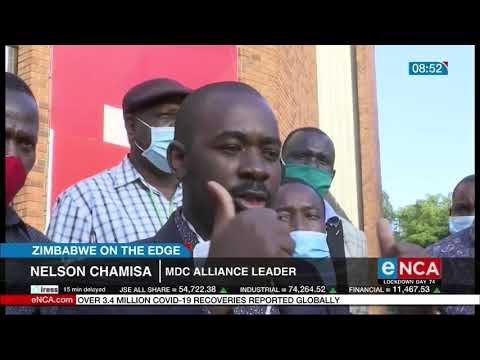 Zimbabwe opposition leader calls for revolution