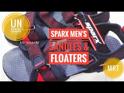 SPARX MEN'S SANDLES & FLOATERS - UNBOXING
