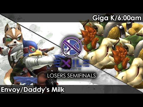 Project M: Envoy/Daddy's Milk V Giga K/6:00am - Exile 106 Tournament SSBPM
