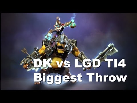 DK vs LGD Biggest Throw Ever ti4 Dota 2
