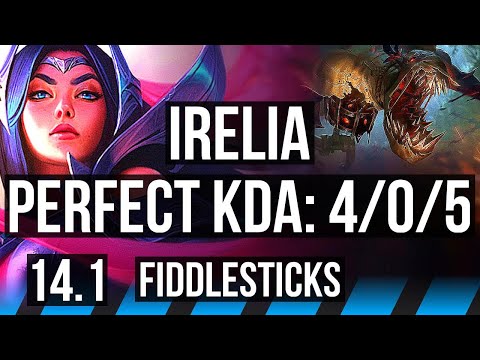 IRELIA vs FIDDLE (MID) | 4/0/5 | KR Master | 14.1