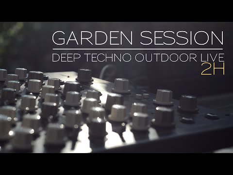 Garden session # Deep Techno outdoor live ( DSI Tempest Vermona Perfourmer Octatrack Strymon ...)