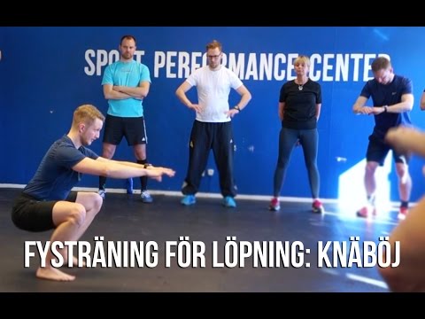 Bli en bättre löpare med övningen knäböj