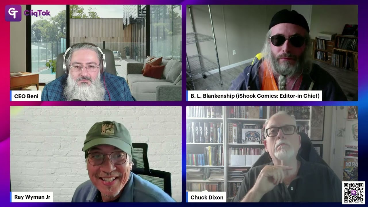 iShook Comics Podcast w/ Chuck Dixon & Ray Wyman Jr.