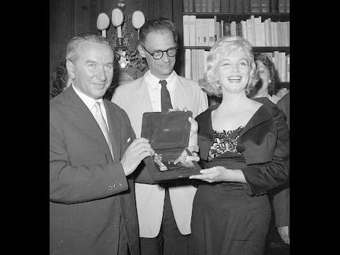 Marilyn Monroe Archival Footage - David di Donatello Award Press Conference 1959