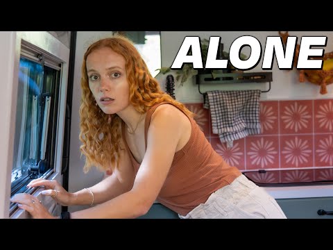 Solo Female Van Life (My First Time Stealth Camping)