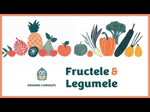 Învață fructele și legumele cu Rămurel