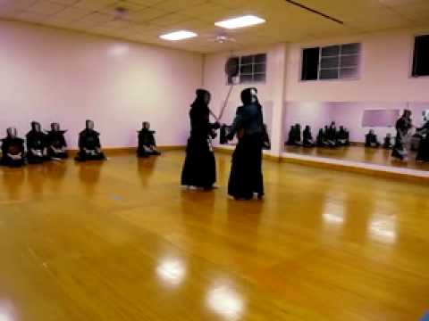 Taro Ariga and Kim Kyung Nam Kendo Keiko @ BUTOKUDEN Dojo