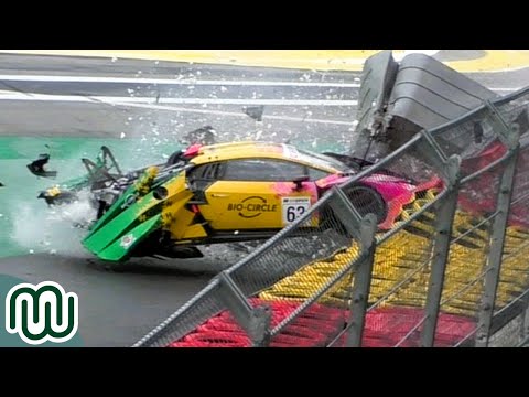 🇧🇪 International GT Open 2024: HUGE CRASH Rolf Ineichen Lamborghini GT3 at Spa-Francorchamps