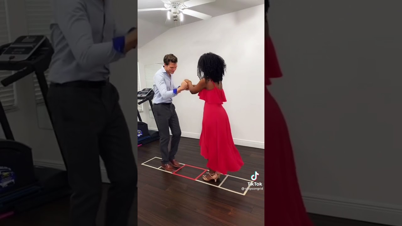 Salsa basic steps- with a partner- stepsongrd