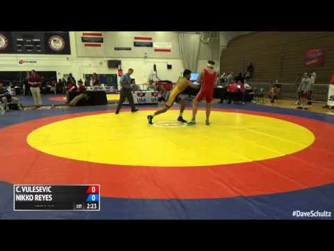 85 Consi of 4 - Cedomir Vulesevic (Serbia) vs. Nikko Reyes (United States)