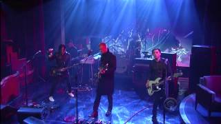 Queens of the Stone Age - &quot;My God Is The Sun&quot; 6/5 Letterman (TheAudioPerv.com)