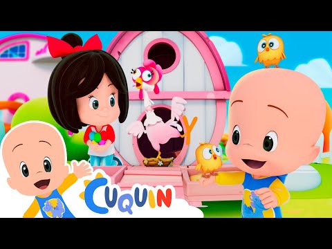 La Gallina Turuleca de Cleo y Cuquín y más canciones infantiles con Cleo y Cuquín