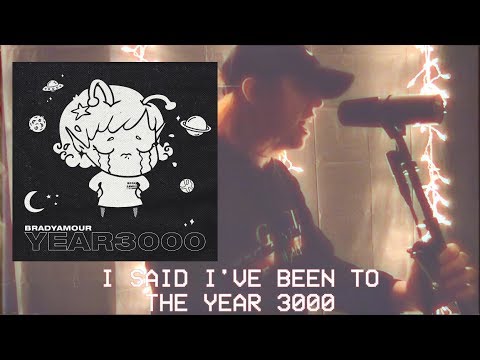 YEAR 3000 POP PUNK COVER | JONAS BROTHERS & BUSTED COVER LYRIC VIDEO