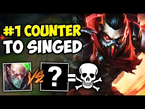 HOW TO BEAT SINGED WORST COUNTER MATCHUPS! - League of Legends