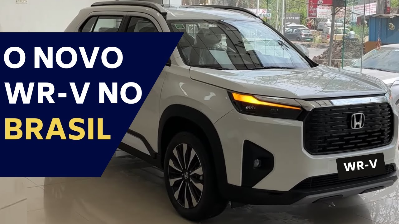 HONDA CONFIRMA A VOLTA DO NOVO SUV WR-V 2025 NO BRASIL