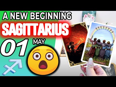 Sagittarius ♐ A NEW BEGINNING ❌ ❌ Horoscope for Today MAY 1 2022♐Sagittarius tarot may 1 2022