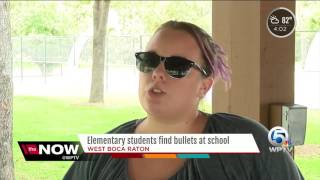 Coral Sunset Elementary  students find bullets at school