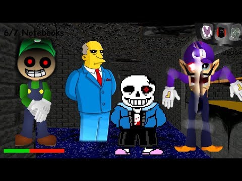 Luigi's Basics 2: The Fires Await - Baldi's Basics Mod