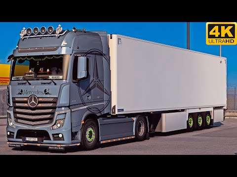 [G29] ETS2 (4K 60FPS) | PROMODS | MERCEDES ACTROS MP4 1863 | KEFLAVÍK 🇮🇸 - ÍSAFJÖRÐUR 🇮🇸