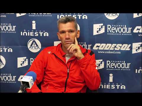 Previa C. E. L'Hospitalet - Santfeliuenc F. C. Andrés González temporada 18/19