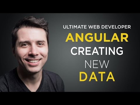 Angularjs Tutorial 8 Creating New Data Getting Started With Angularjs