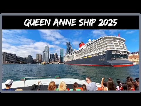 Thumbnail for Cunard's newest ship Queen Anne 2025 #sydney