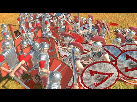 ROMAN ARMY VS EVERY UNIT | ANIMAL REVOLT BATTLE SIMULATOR GAMEPLAY
