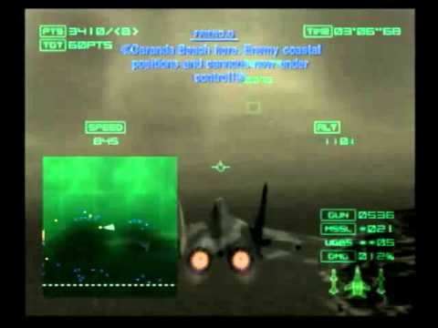 Ace Combat 04: Shattered Skies Mission 9 (Operation Bunker Shot)