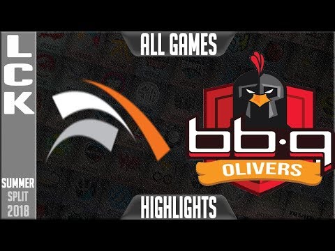 HLE vs BBQ Highlights ALL GAMES | LCK Summer 2018 Week 1 Day 3 | Hanwha Life Esports vs BBQ Olivers