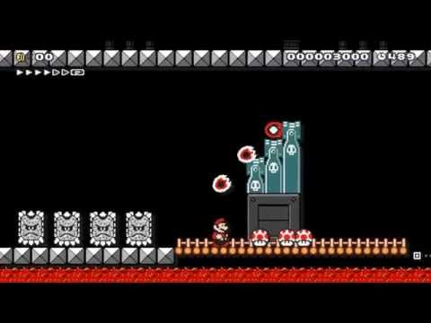 Trouble at the 1-Up Factory by Eric - Nintendo ~ Super Mario Maker - No Commentary 1AB