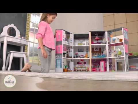 Кукольный домик KidKraft Contemporary Deluxe Townhouse (65883)