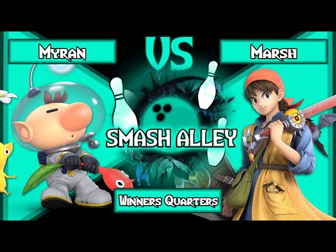 Smash Alley 19 Winners Quarterfinals - Myran (Olimar) vs. Marsh (Hero)