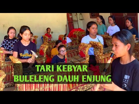 TARI KEBYAR BULELENG DAUH ENJUNG ( Latihan )  Sanggar Seni Wahana Santi Desa Umejero