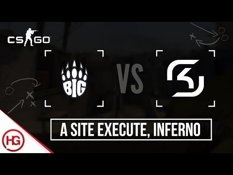 BIG vs SK - Inferno, A Site Execute (CS:GO Strategy Breakdown #29)