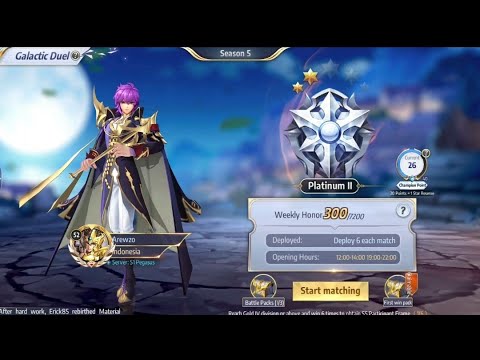 Saint Seiya: Awakening - Season 5 Galactic Duel! Not My lucky Day!