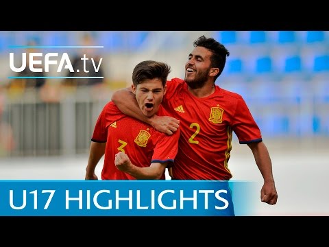 UEFA Under-17 Highlights: Spain 1-0 England