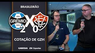 COTAÇÃO ZH: NOTAS DOS JOGADORES APÓS GRÊMIO 2x0 VITÓRIA | 19/03/2026