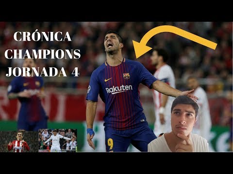 ¿SE SALVA ALGUNO DE LOS 3? Crónica Champions League Jornada 4 | 2017/18