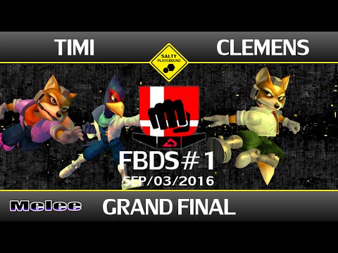 FBDS#1 - Timi (Falco, Fox) Vs Clemens (Fox) - SSBM Singles Grand Final