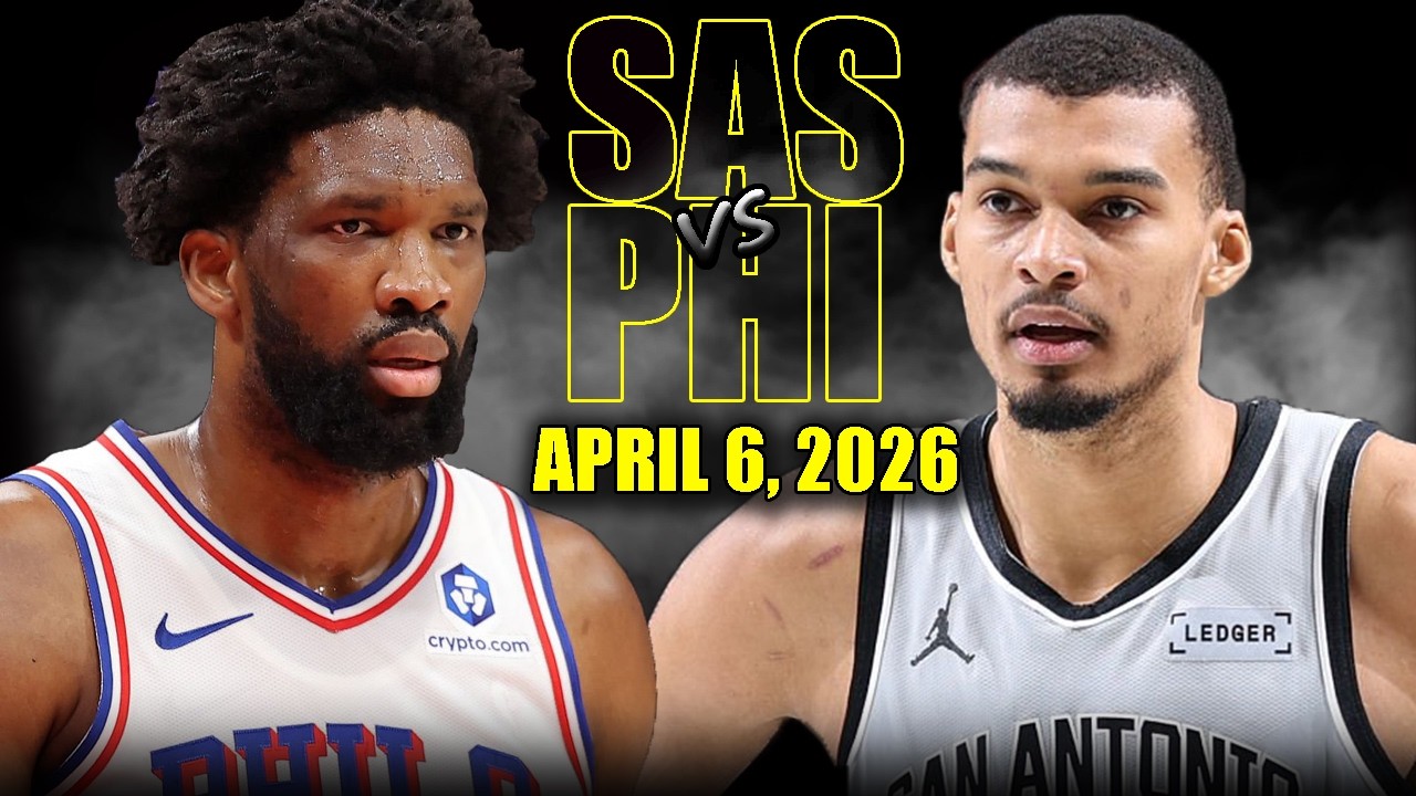 4월7일 샌안토니오 필라델피아 NBA 하이라이트
