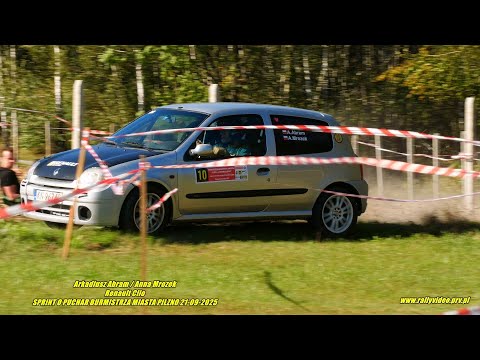 Arkadiusz Abram / Anna Mrozek - Renault Clio - SPRINT O PUCHAR BURMISTRZA MIASTA PILZNO 21-09-2025